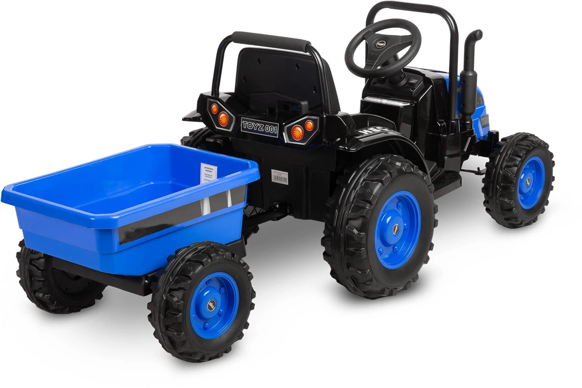 Дитячий електромобіль трактор Toyz Hector Blue