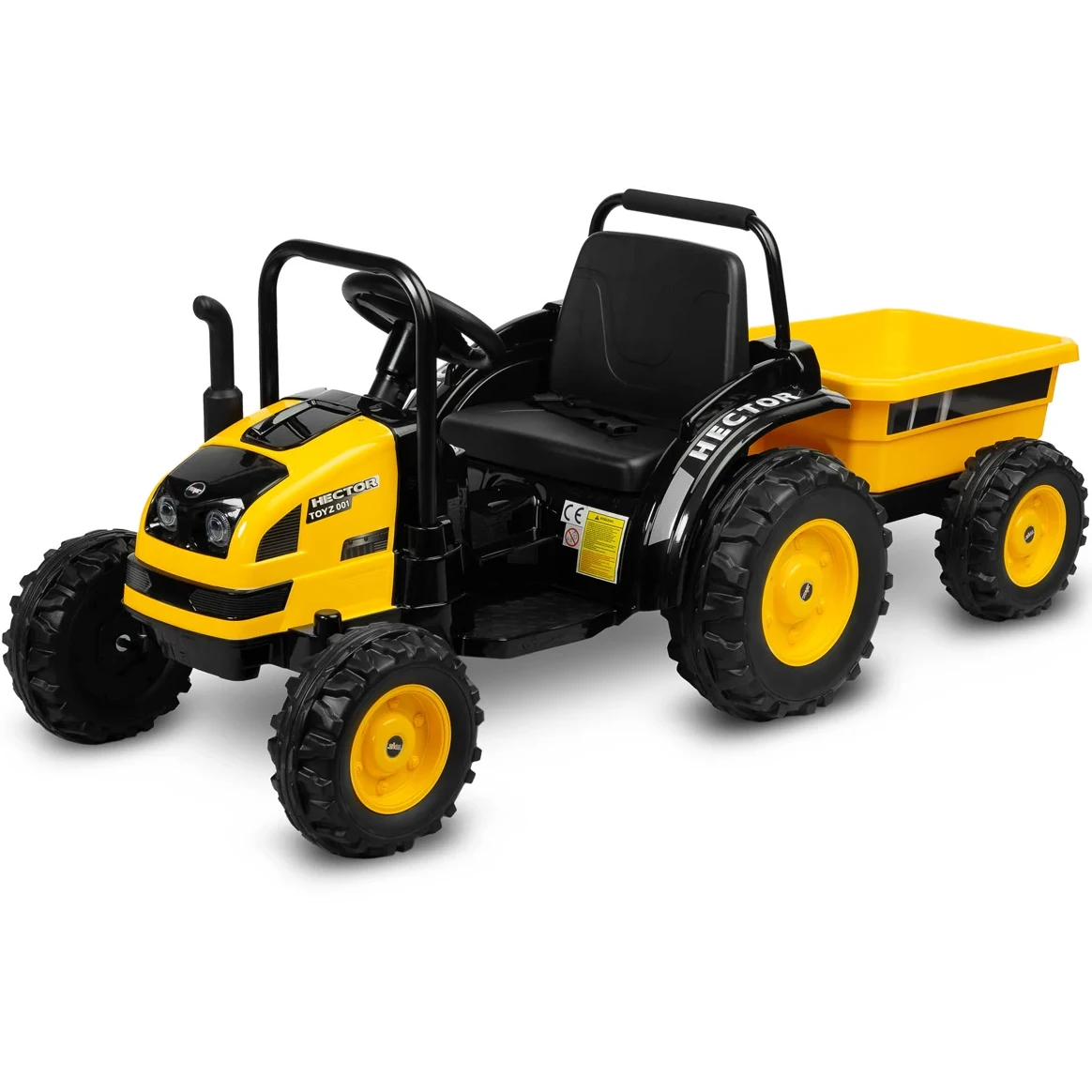 Детский электромобиль трактор Toyz Hector Yellow