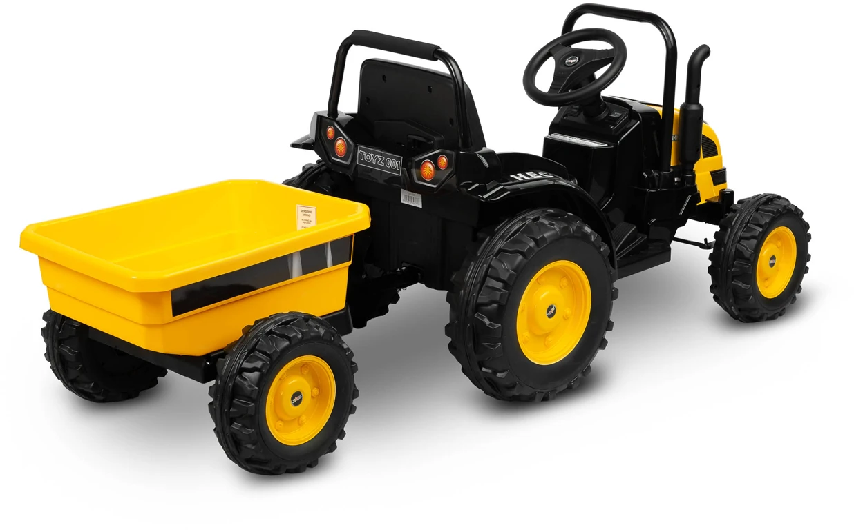 Дитячий електромобіль трактор Toyz Hector Yellow