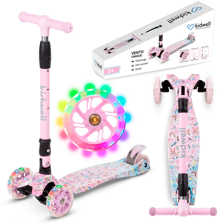 Трехколесный самокат Kidwell Vento Unicorn