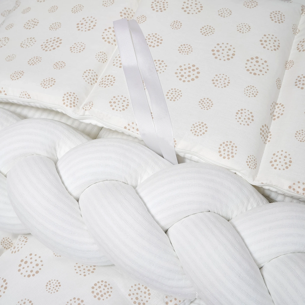 Постільний комплект 7 ел Twins Cotton 4077-TC-01, white