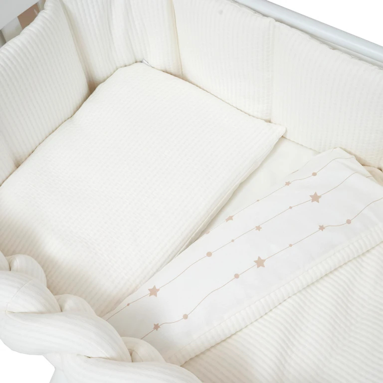 Постільний комплект 7 ел Twins Cotton 4077-TC-202, ecru