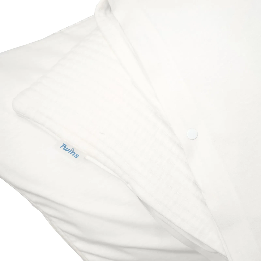 ККонверт - плед Twins Cotton New 0+ 90х90 blue