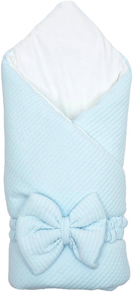 Конверт - плед Twins Cotton New 0+ 90х90 blue