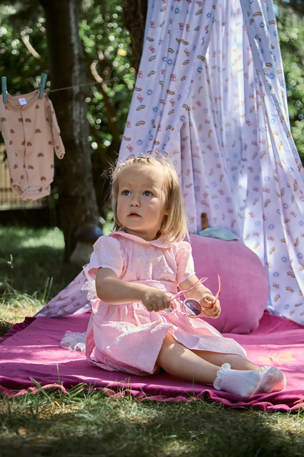 Балдахін - шатро Twins Cozy Dream поплін 1099-99TCD-10, Grey Rainbow