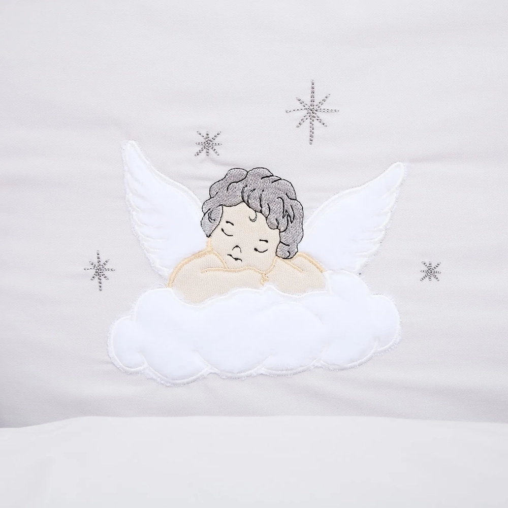 Постільний комплект 6 ел Twins | dolce angel 4082-TDA-10, grey