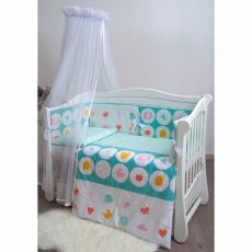 Дитяча постільна білизна Twins Eco Line New E-021 6 ел Animals mint