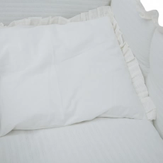 Постельный комплект 6 эл Twins Estelle 4042-TЕS-01, white