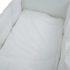 Постельный комплект 6 эл Twins Estelle 4042-TЕS-01, white