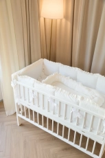 Постельный комплект 6 эл Twins Estelle 4042-TЕS-01, white