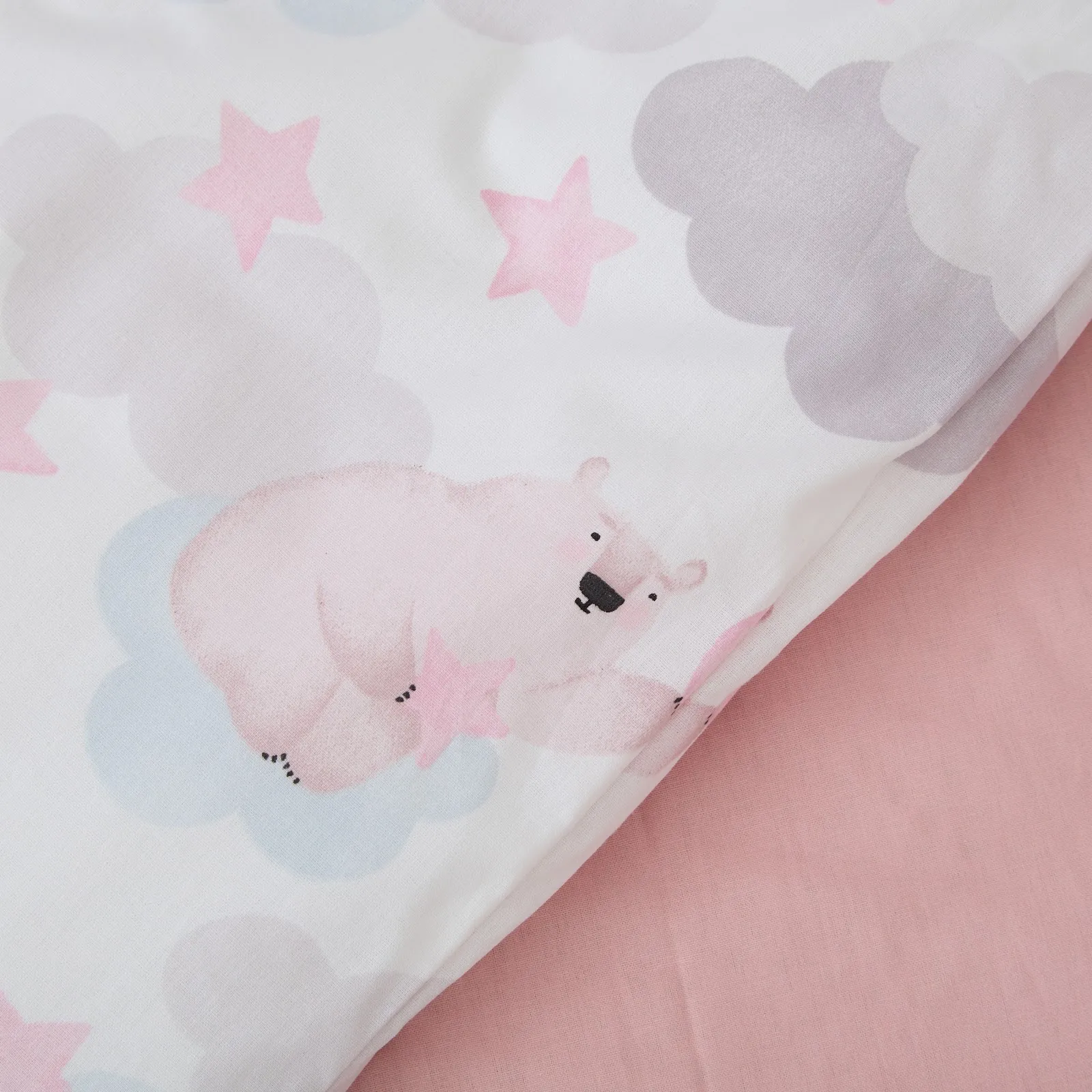 Змінна постіль 4 ел Twins Fluffy Puffy 3054-FP-08, Pink