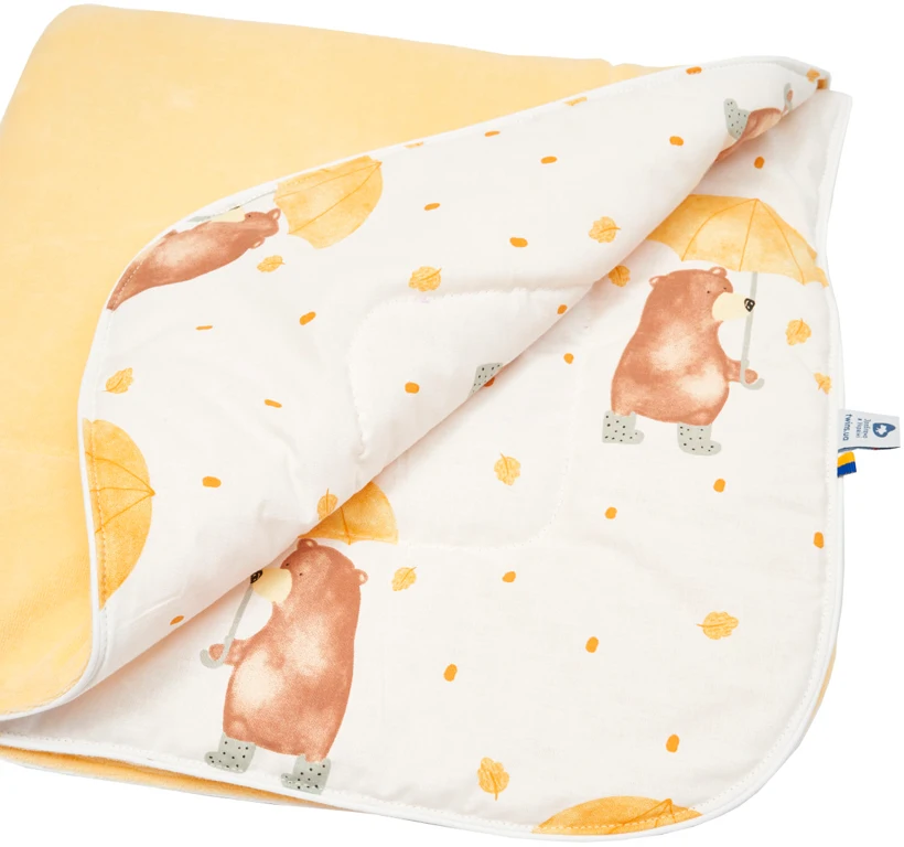 Плед Twins Happy 90х90 1433-TH-05, yellow
