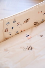 Постельный комплект 6 эл Twins Honey Garden 4075-THG-02, beige