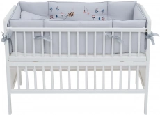 Постельный комплект 6 эл Twins Honey Garden 4075-THG-10, grey