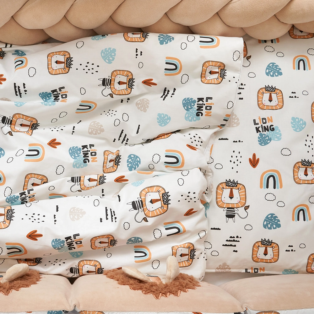 Постільний комплект 7 ел Twins Leo 4079-TL-02, beige