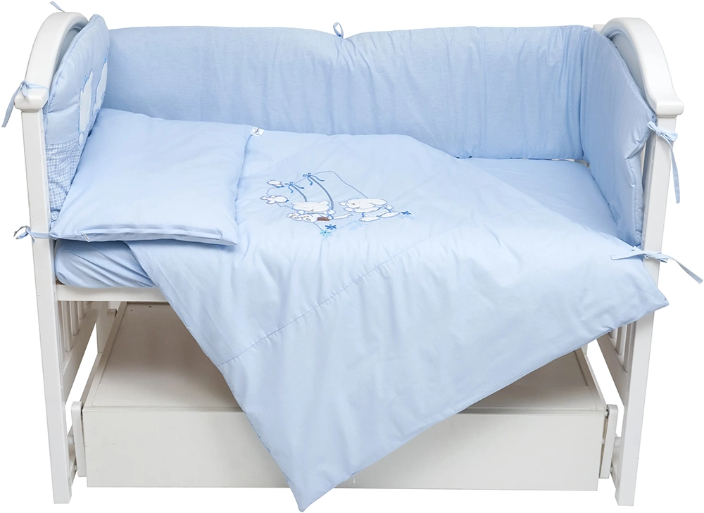 Сменная постель 4 эл. Twins Limited 3094-TL-04, Dog & cat blue