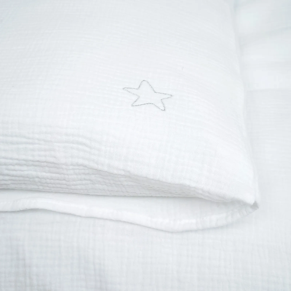 Змінна постіль 3 ел Twins Muslin 3031-TM-01, white