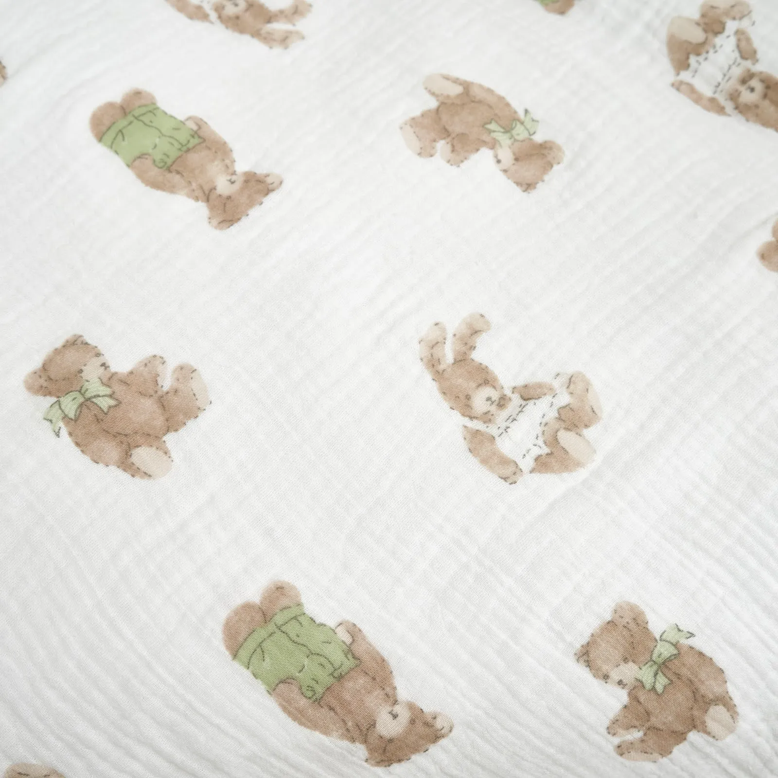 Змінна постіль 4 ел Twins Muslin Print 3031-TMP-202B, bear