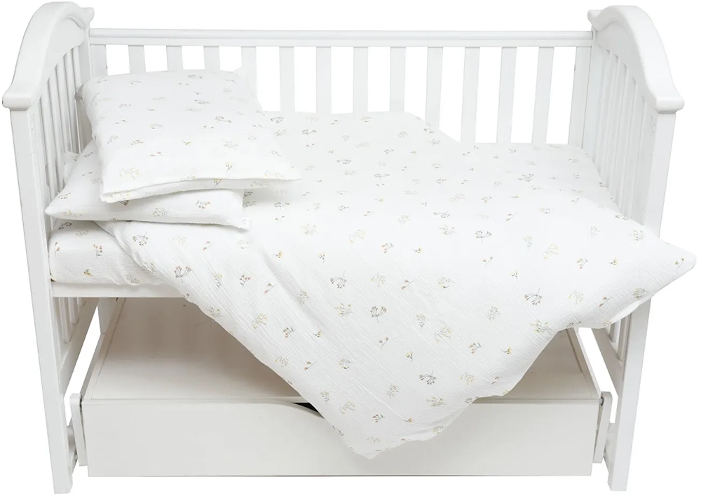 Змінна постіль 4 ел Twins Muslin Print 3031-TMP-202F, botanical