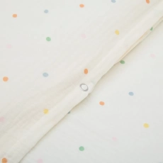 Змінна постіль 4 ел Twins Muslin Print 3031-TMP-68, Горошки, мультиколір