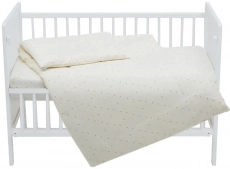 Сменная постель 4 эл. Twins Muslin Print 3031-TMP-68, Горошки, мультицвет.