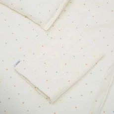 Змінна постіль 4 ел Twins Muslin Print 3031-TMP-68, Горошки, мультиколір