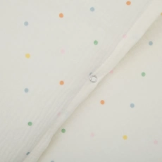 Змінна постіль 4 ел Twins Muslin Print 3031-TMP-68, Горошки, мультиколір