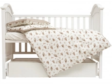 Змінна постіль 3 ел Twins Satin Limited 3026-TSL-02LB, Love bears