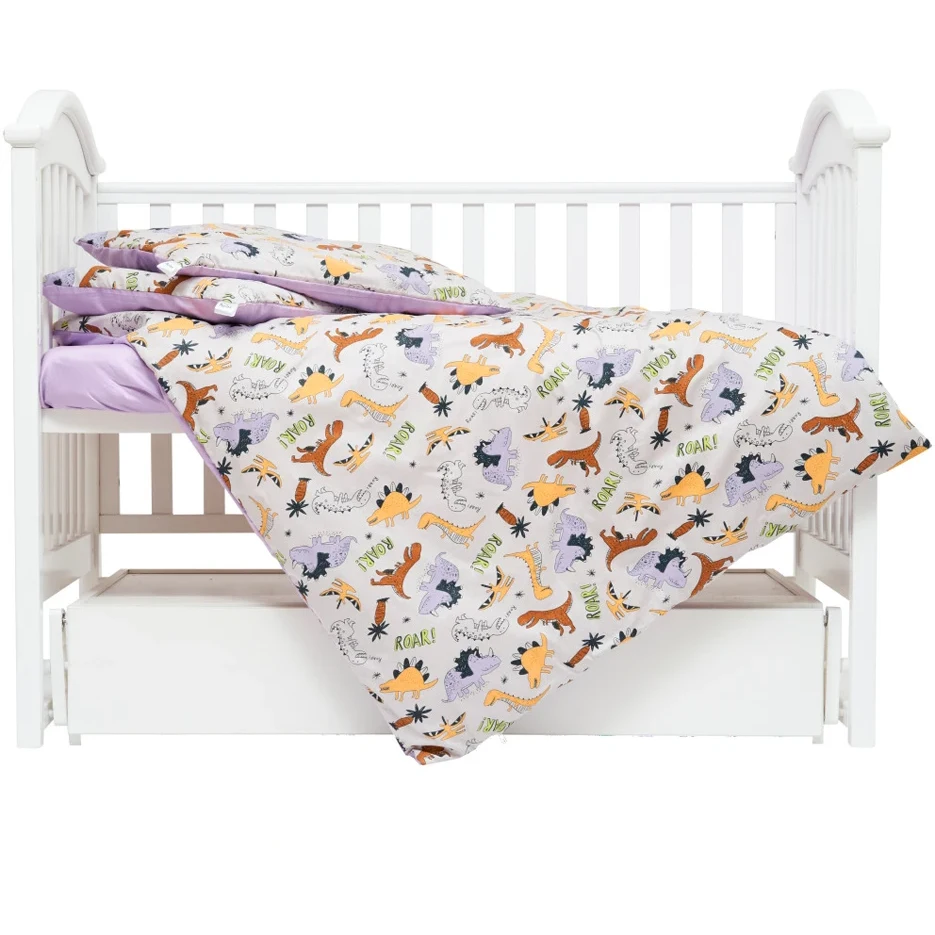 Сменная постель 3 эл. Twins Satin Limited 3026-TSL-11D, Dino