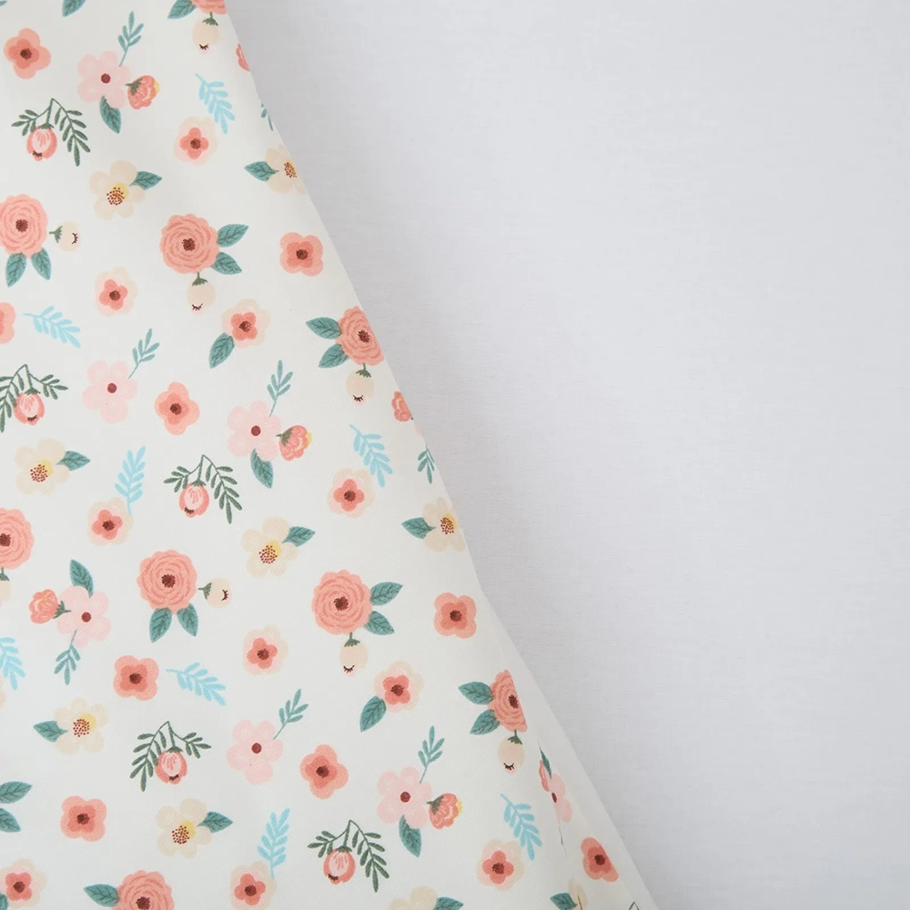 Змінна постіль 4 ел Twins Satin Limited 3026-TSL-35, Flowers, рожевий/екрю