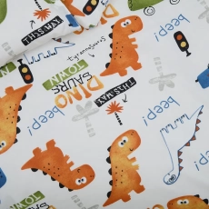 Змінна постіль 4 ел Twins Satin Limited 3026-TSL-42, Dino town