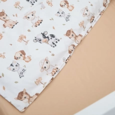 Змінна постіль 4 ел Twins Satin Limited 3026-TSL-44, Happy Farm