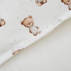 Змінна постіль 4 ел Twins Satin Limited 3026-TSL-67, Nighty Bears