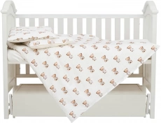 Змінна постіль 4 ел Twins Satin Limited 3026-TSL-67, Nighty Bears