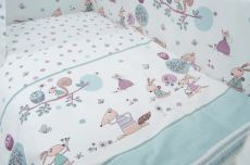 Дитяча постільна білизна Twins Sweet 4053-SW-011 Forest mint (8 од)