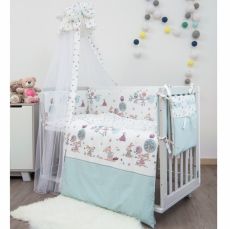 Детское постельное белье Twins Sweet 4053-SW-011 Forest mint (8 ед)