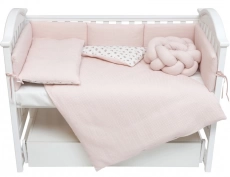 Постельный комплект 6 эл Twins Waffle Limit 4076-TWL-24, Baby pink