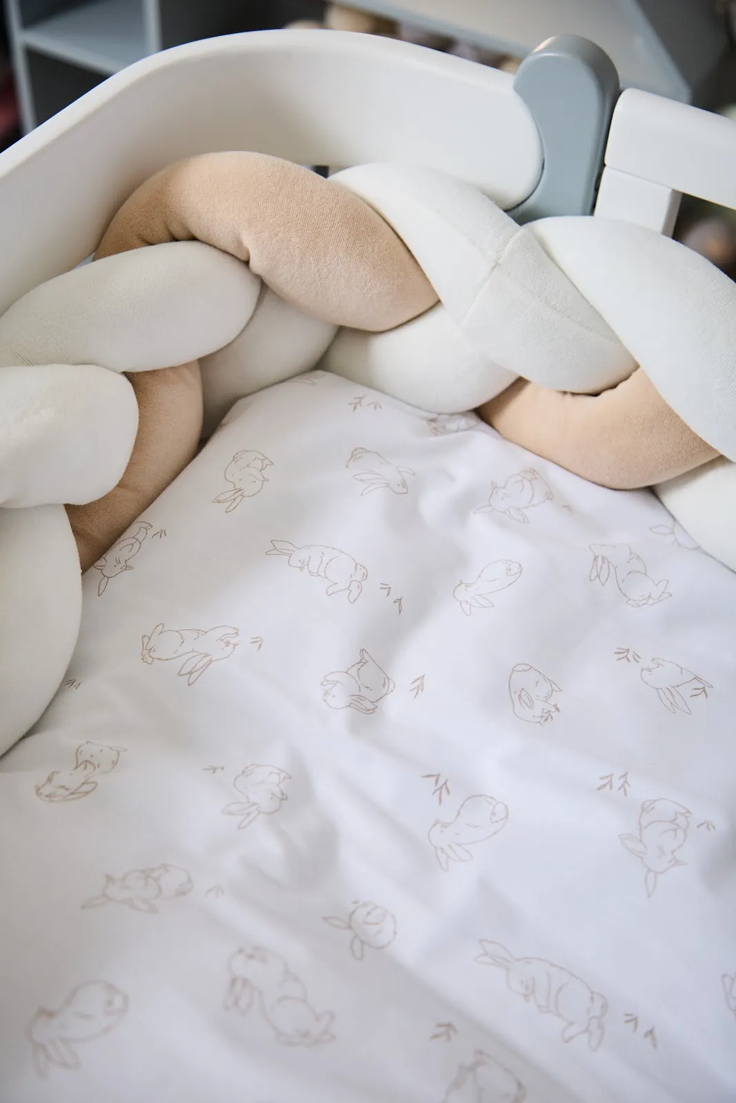 Змінна постіль 3 ел Twins Zoo 3022-TZ-02, white/beige