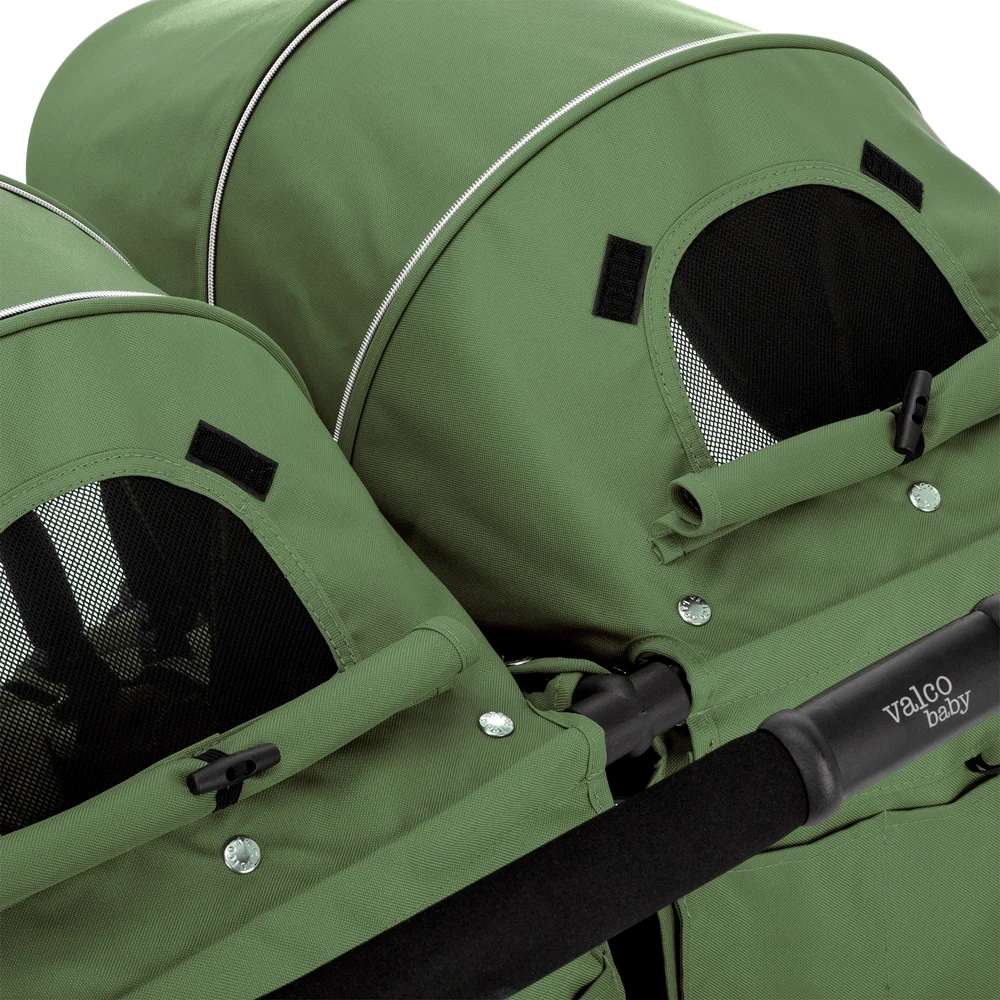 Дитяча прогулянкова коляска для двійні Valco baby Snap Duo Forest