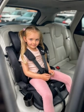 Автокресло VELANO Flexo i-Size 76–150 см, ISOFIX + Top Tether, black