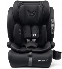 Автокресло VELANO Flexo i-Size 76–150 см, ISOFIX + Top Tether, black