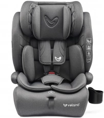 Автокресло VELANO Flexo i-Size 76–150 см, ISOFIX + Top Tether, grey