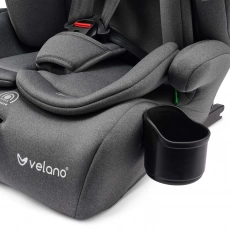 Автокресло VELANO Flexo i-Size 76–150 см, ISOFIX + Top Tether, grey