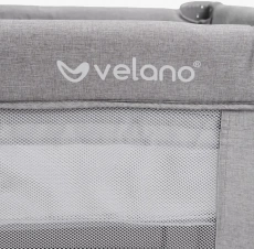Ліжечко-манеж VELANO Tino, light grey