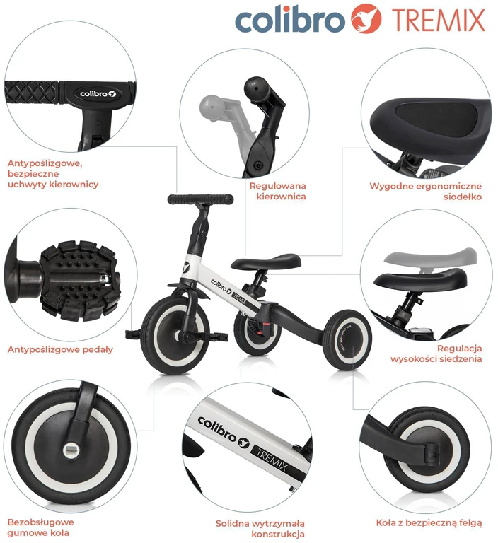 Велосипед Colibro TREMIX 4 в1 Blank