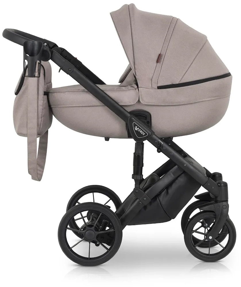 Детская коляска 3 в 1 Verdi Mirage Basic 9023-VMB3-6, cappucino