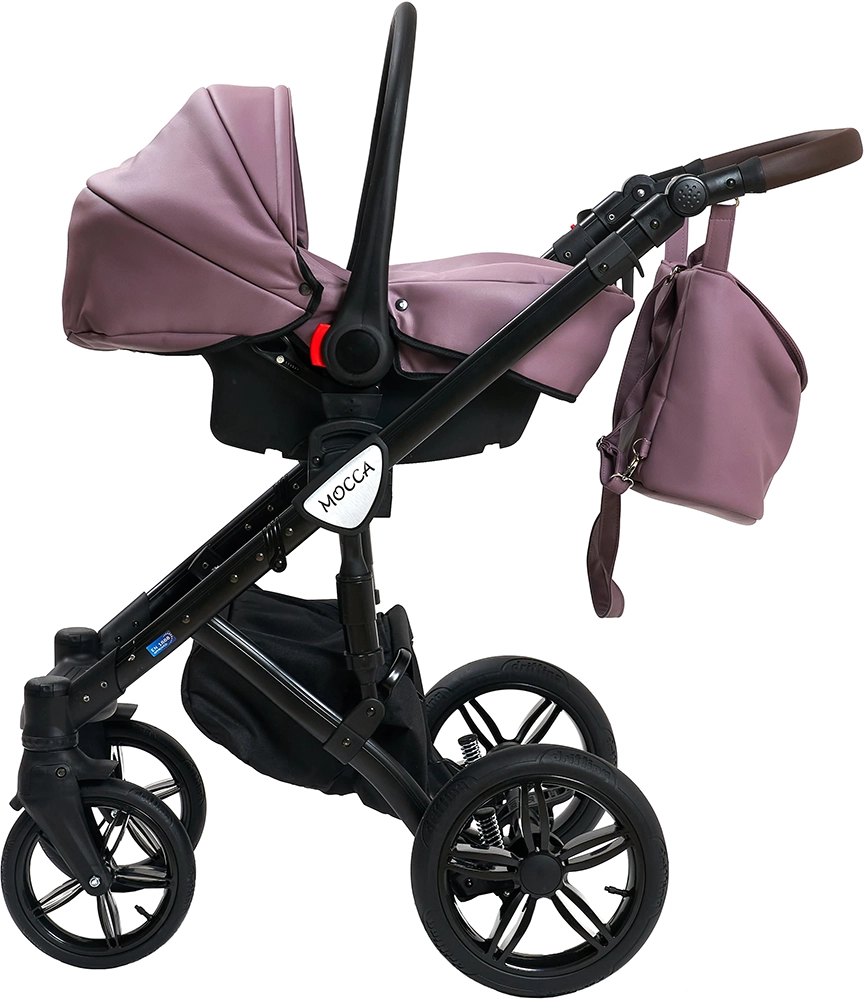 Детская коляска 3 в 1 Verdi Mocca 9023-VMOC-16, 16, пудра