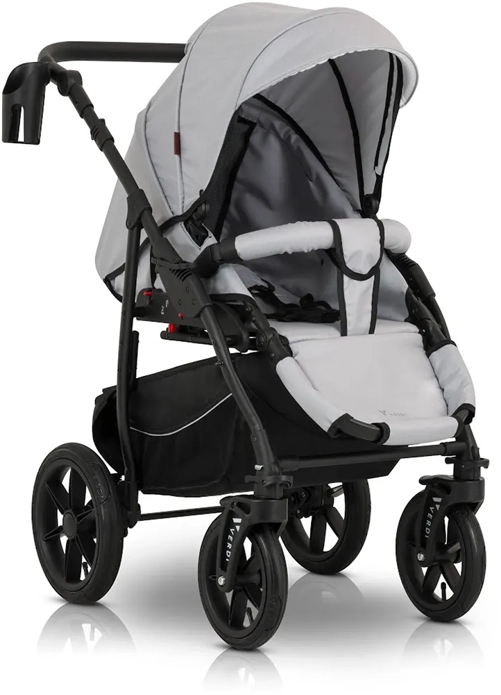 Коляска 3 в 1 Verdi Sonic Comfort 9023-VC-02, light gray skin