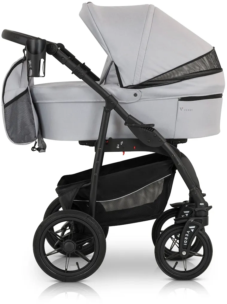 Коляска 3 в 1 Verdi Sonic Comfort 9023-VC-02, light gray skin