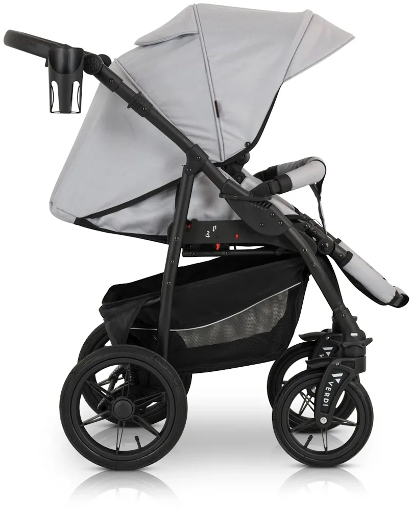 Коляска 3 в 1 Verdi Sonic Comfort 9023-VC-02, light gray skin